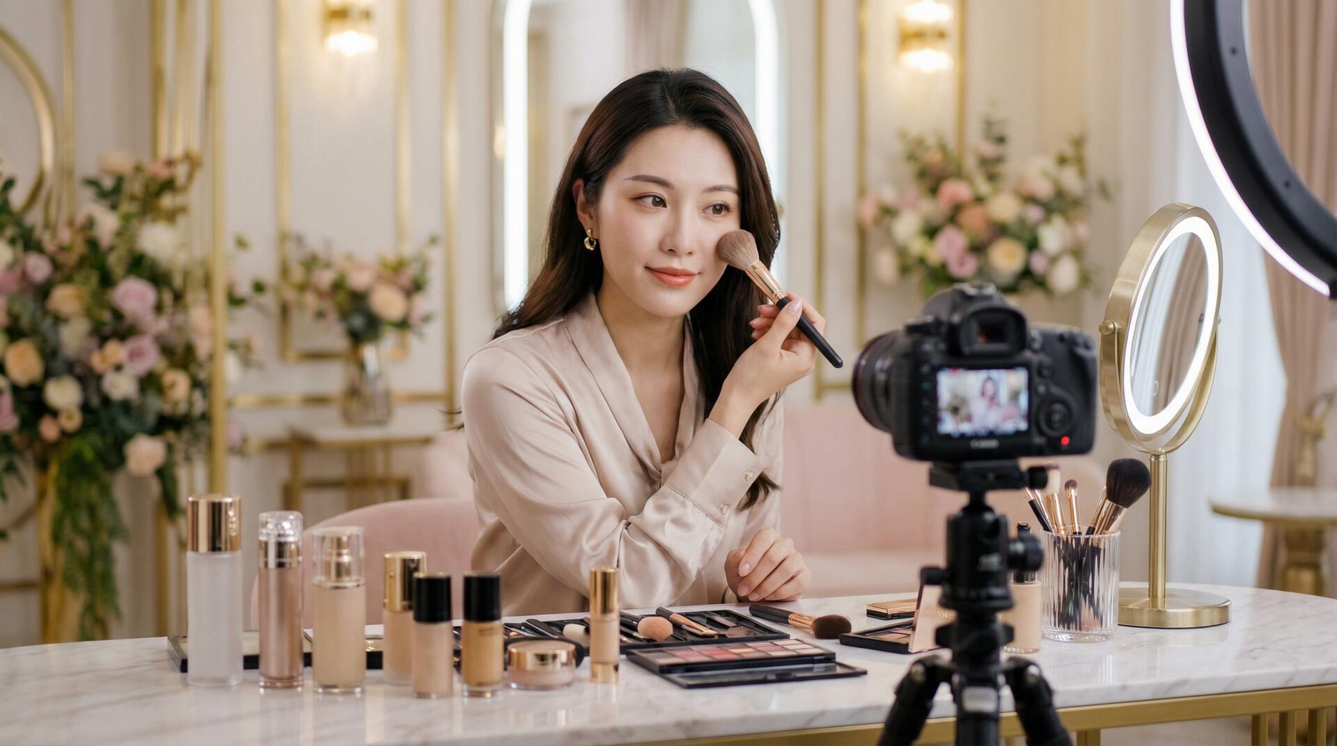 糖心vlog美妆视频